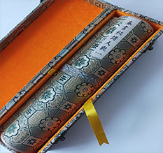 达州市书画装裱案例